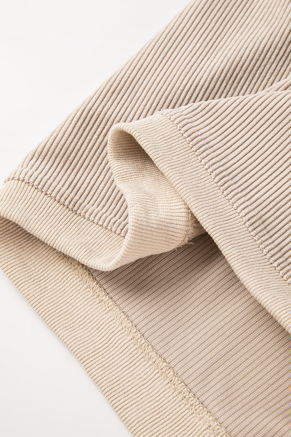 Orange JOLENE Ribbed Corded Oversized Sweatshirt