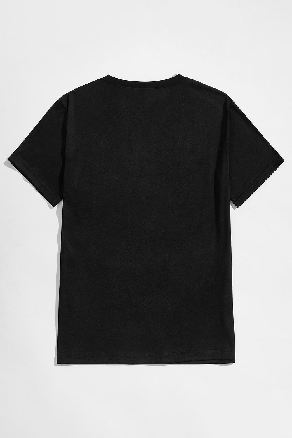Letter Print Sheath Short Sleeve Men's T Shirt
