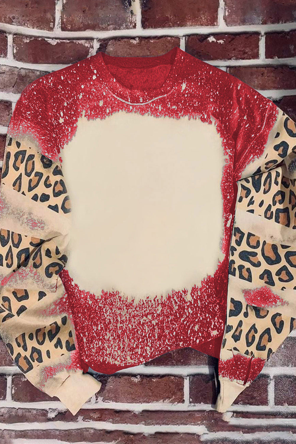GAME DAY Leopard Rugby Print Graphic Sweatshirt