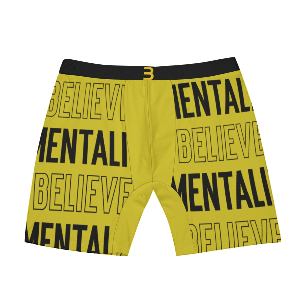Believer Mentality Men's Long Boxer Briefs