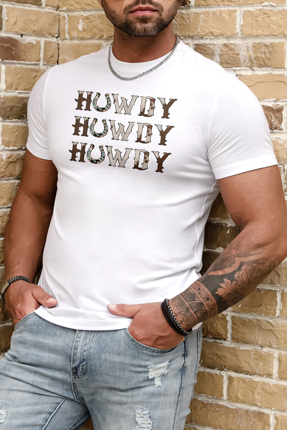 Letter Print Sheath Short Sleeve Men's T Shirt