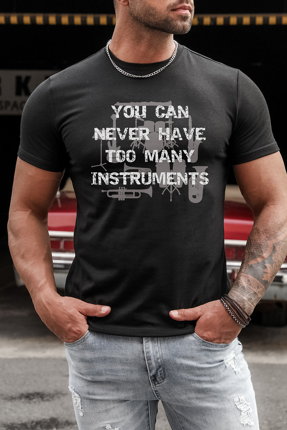 Letter Print Sheath Short Sleeve Men's T Shirt