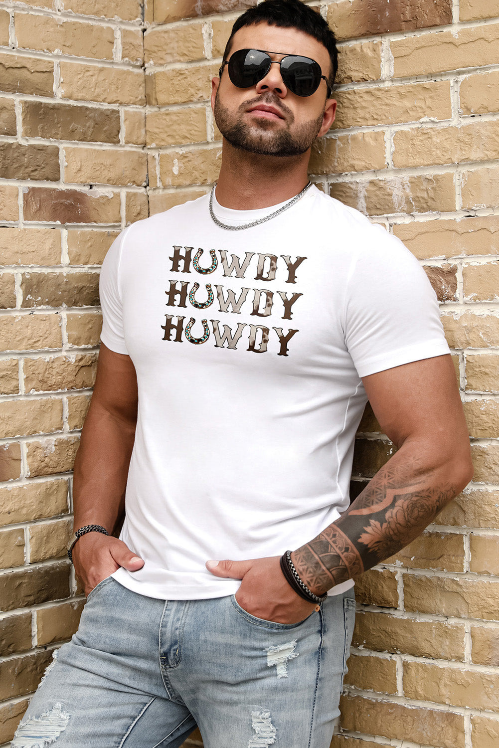 Letter Print Sheath Short Sleeve Men's T Shirt