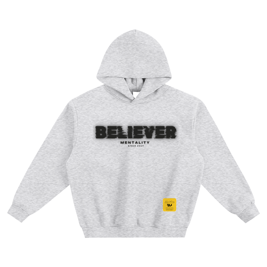 Fleeced Boxy Hoodie