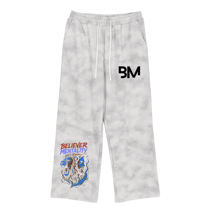 Dirty Washed Fleece Sweatpants