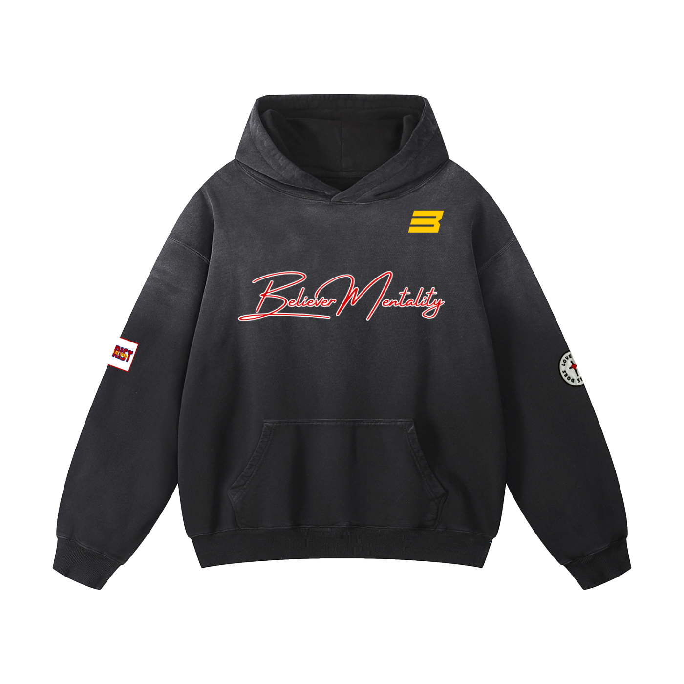 Heavyweight Sunfade Oversized Hoodie