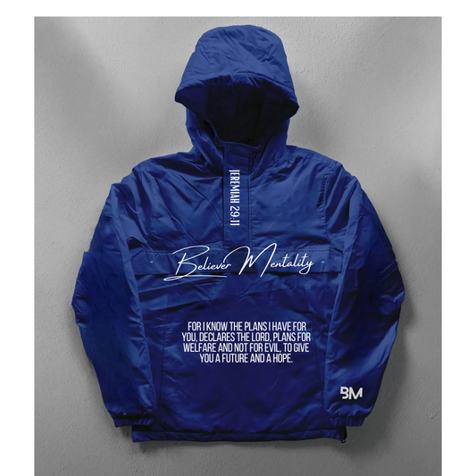 BELIEVER MENTALITY JACKET BLUE