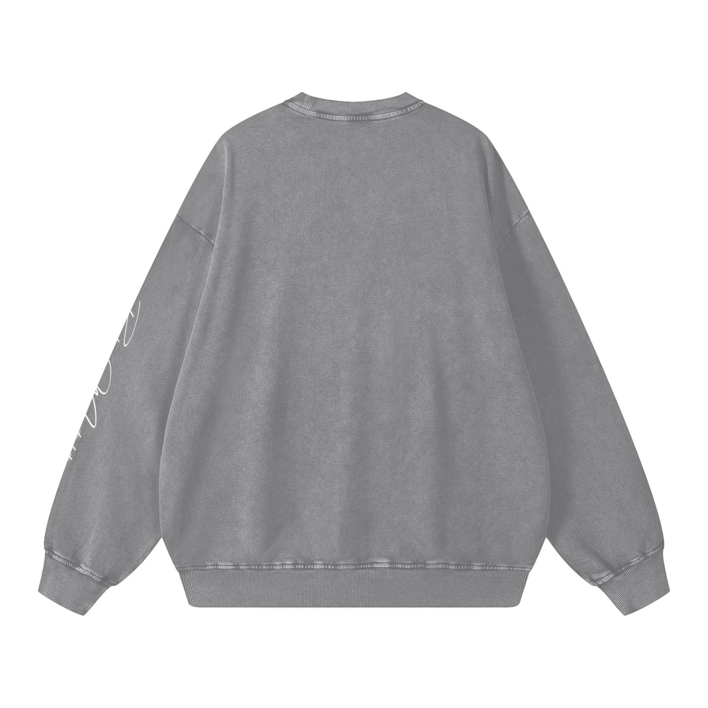 Snow Washed Oversized Sweatshirt