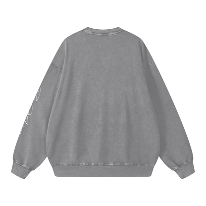Snow Washed Oversized Sweatshirt