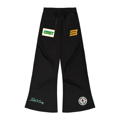 Wide Leg Drawstring Sweatpants