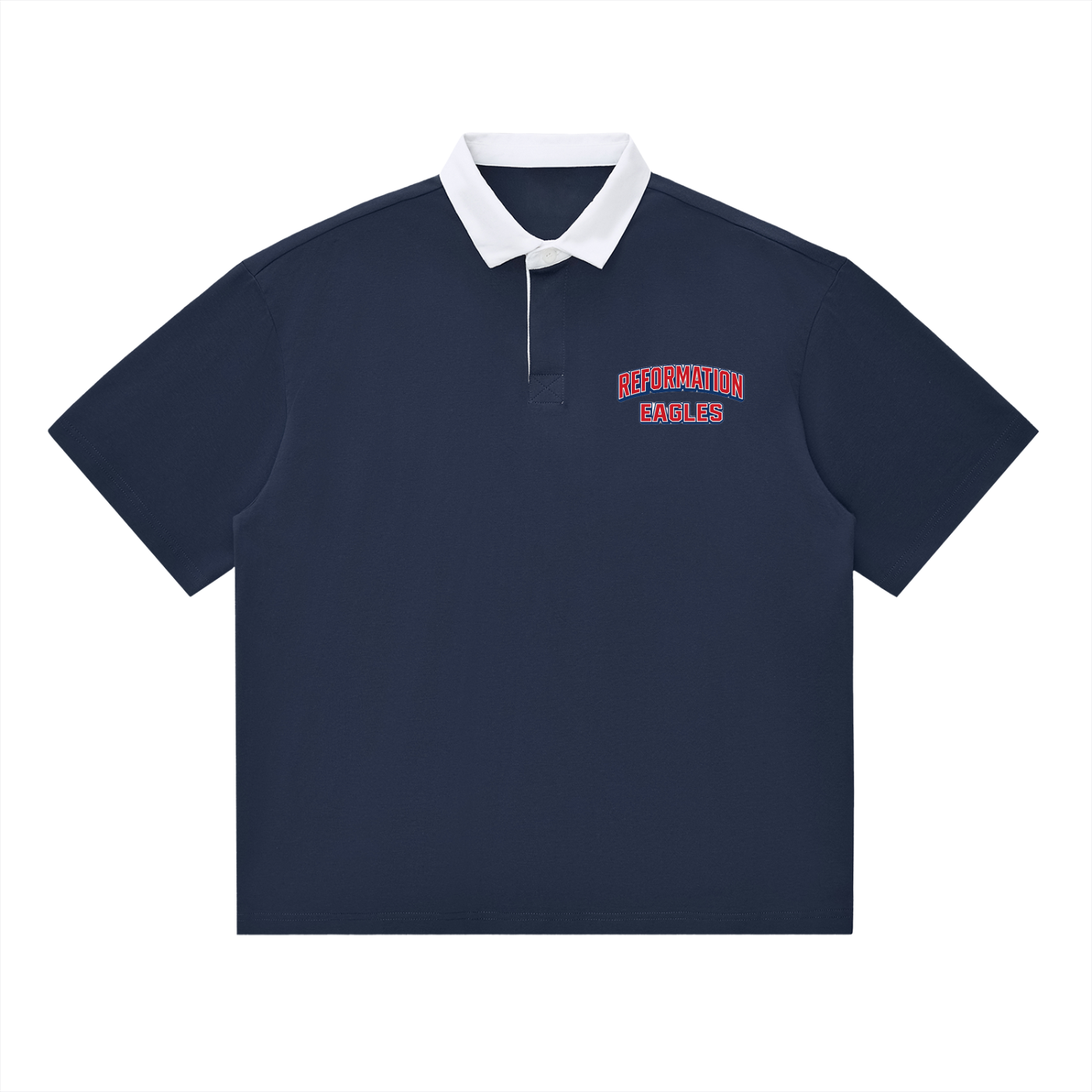 Reformation Essential Contrast Polo Shirt