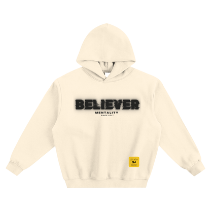 Fleeced Boxy Hoodie