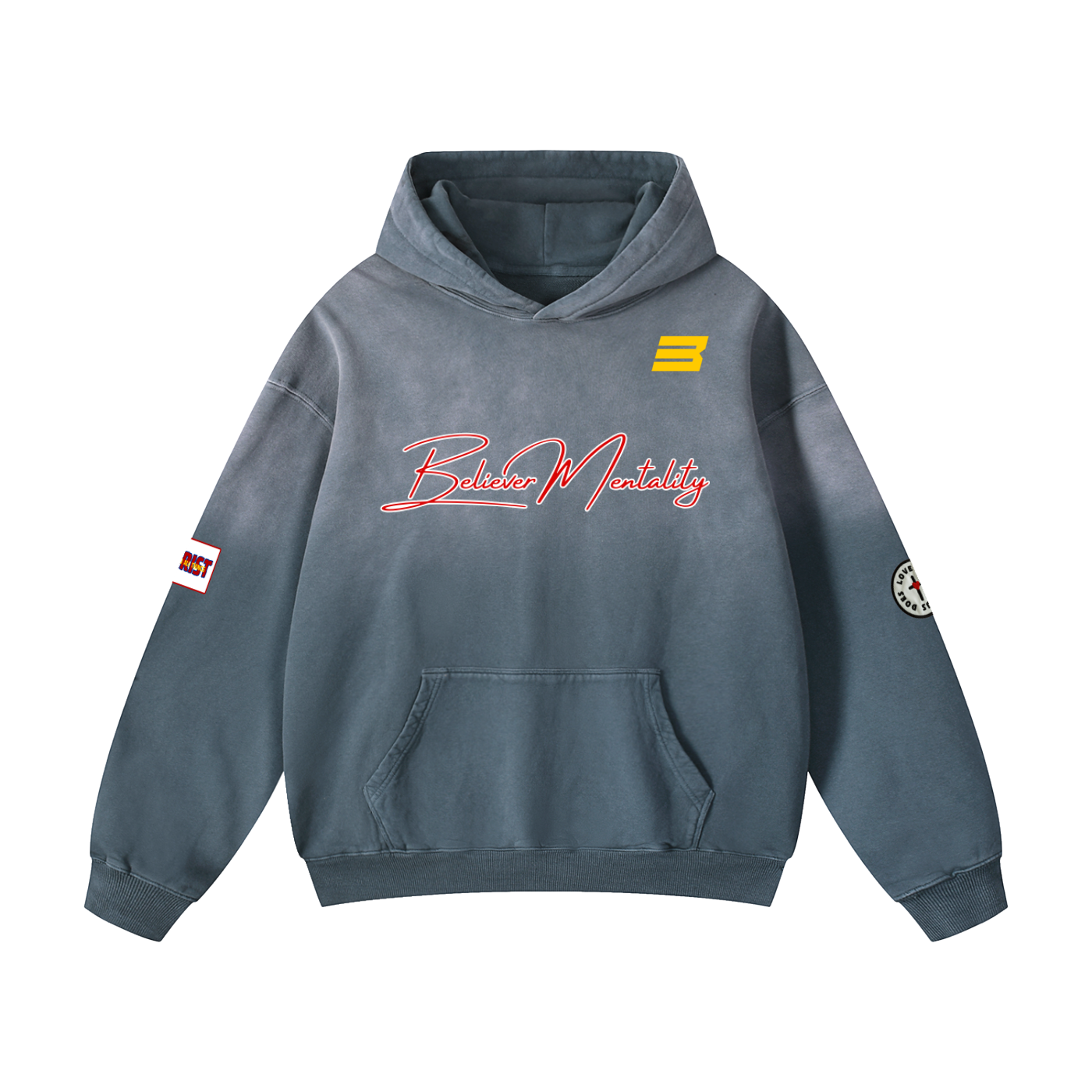 Heavyweight Sunfade Oversized Hoodie