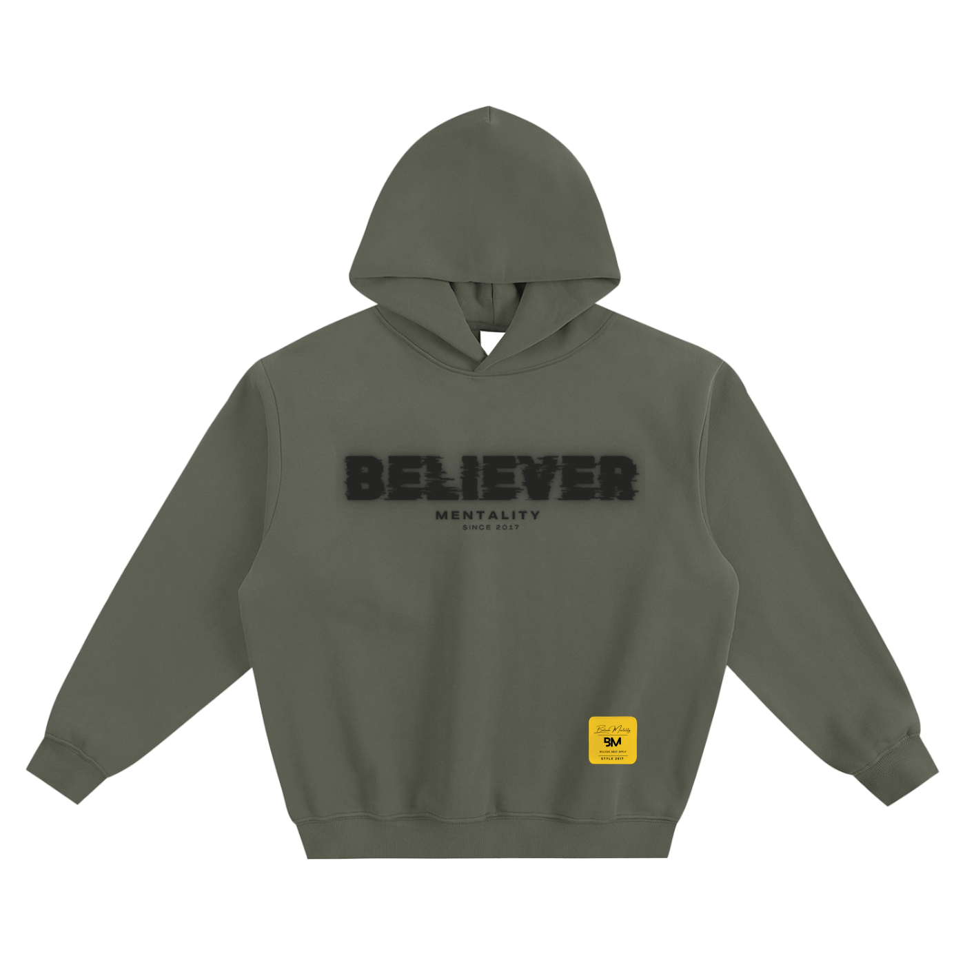 Fleeced Boxy Hoodie