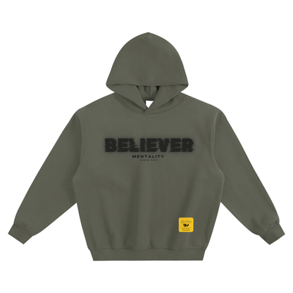 Fleeced Boxy Hoodie