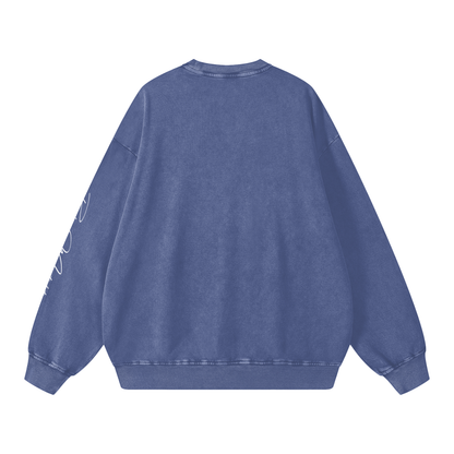 Snow Washed Oversized Sweatshirt