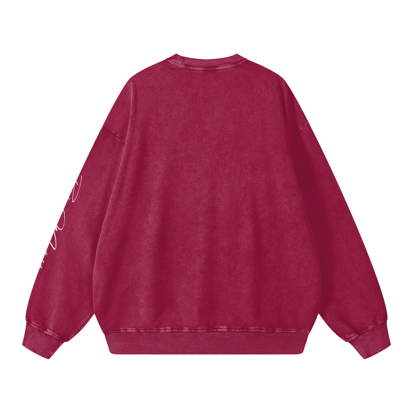 Snow Washed Oversized Sweatshirt