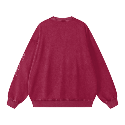 Snow Washed Oversized Sweatshirt