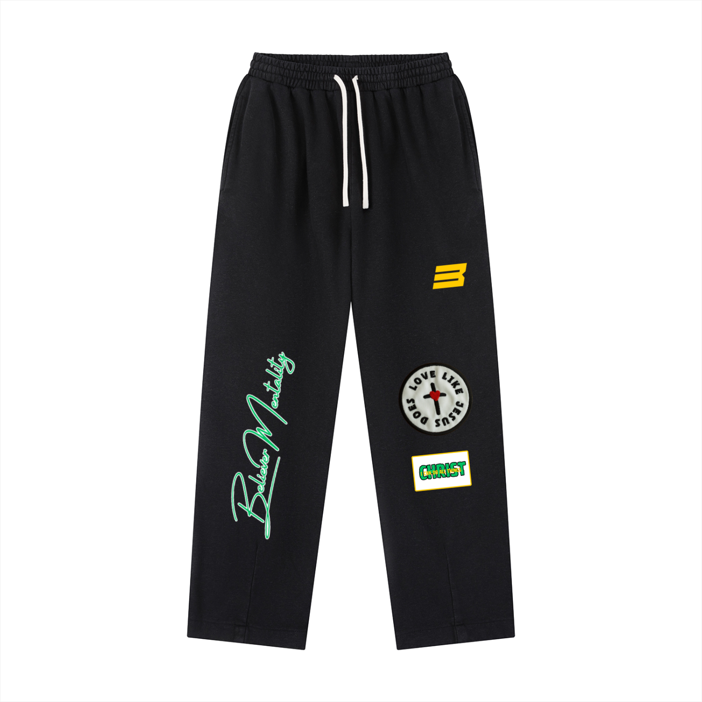 Vintage Washed Drawstring Sweatpants