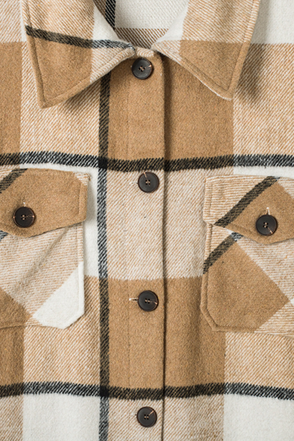 Pocketed Grid Pattern Overcoat