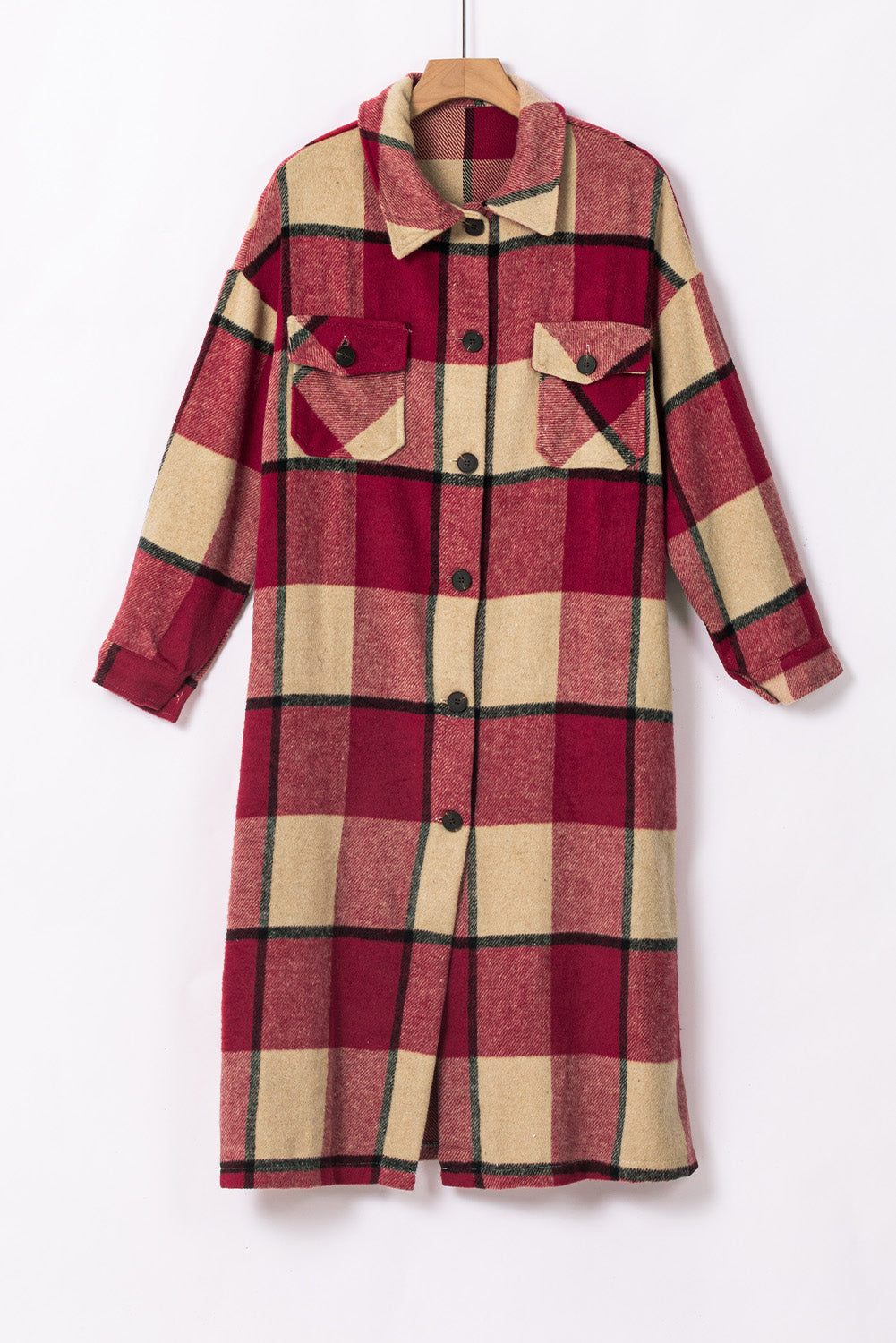 Pocketed Grid Pattern Overcoat