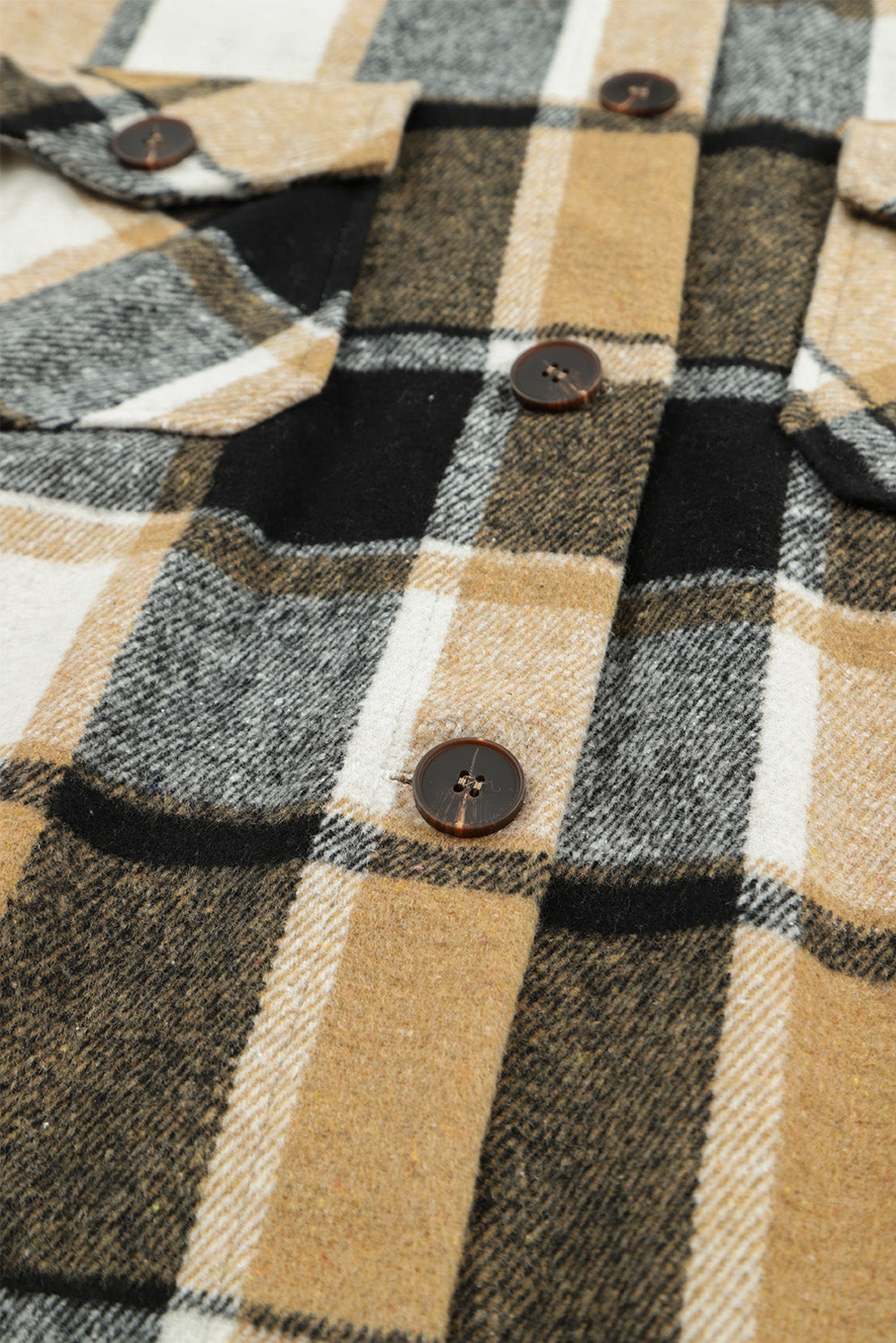 Pocketed Grid Pattern Overcoat