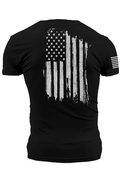 Crew Neck Slogan Letter Print Men's Graphic Tee