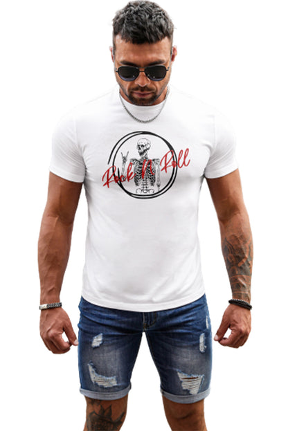 Best Friends Wine Bottle Graphic Print Short Sleeve Men's T Shirt