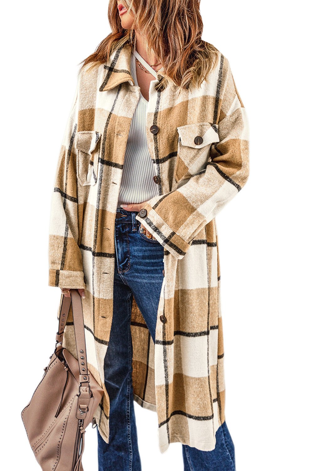 Pocketed Grid Pattern Overcoat