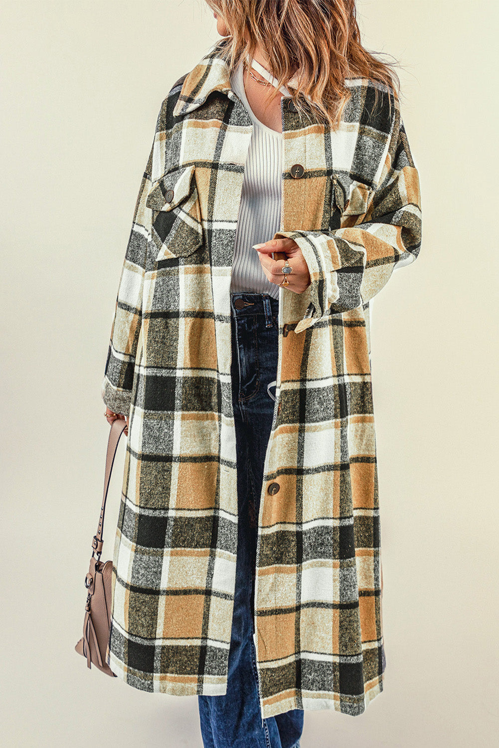Pocketed Grid Pattern Overcoat