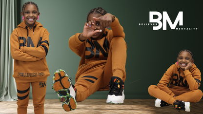 BELIEVER MENTALITY JOGGER SET