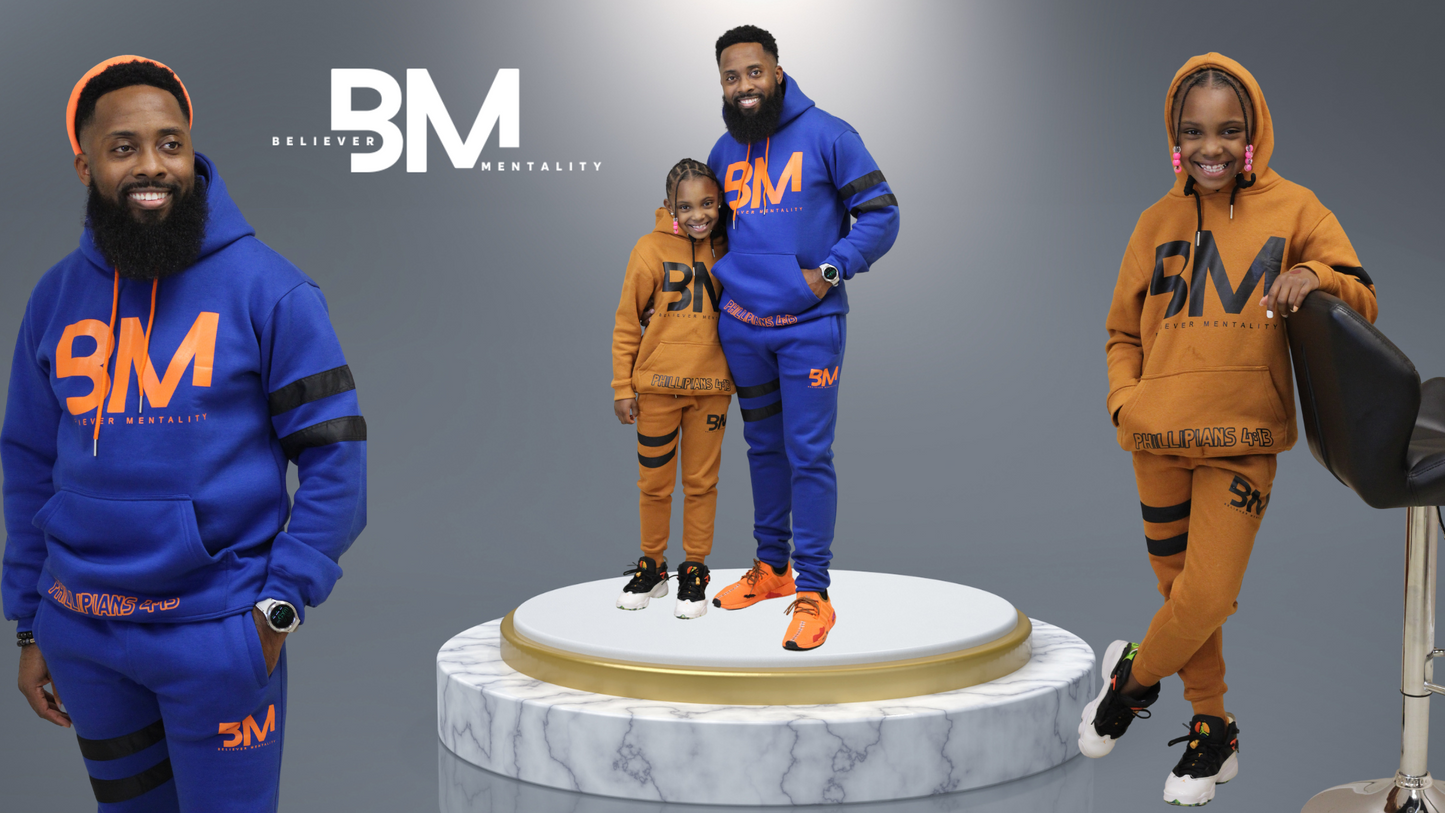 BELIEVER MENTALITY JOGGER SET