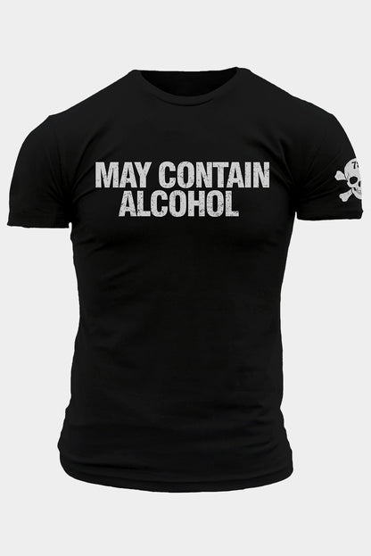 Crew Neck Slogan Letter Print Men's Graphic Tee