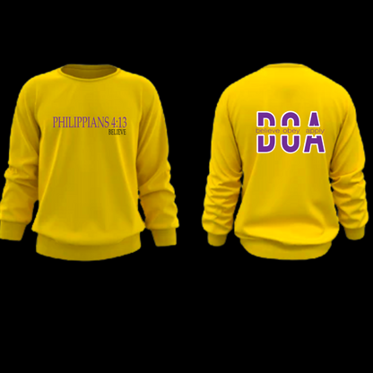 Scripture Based Believe Sweatshirt