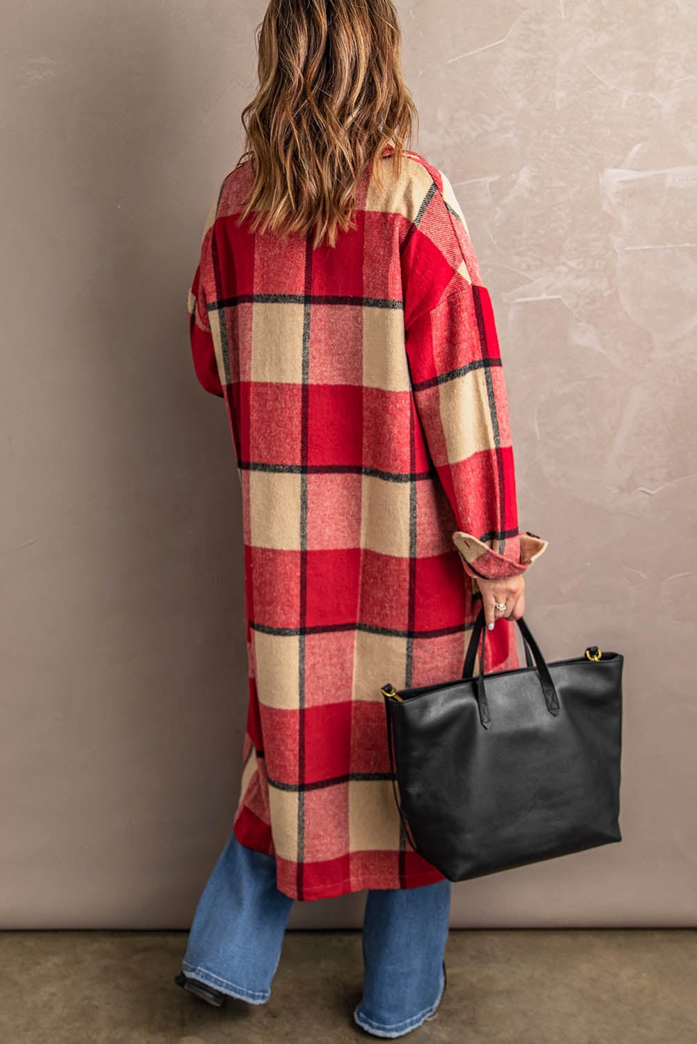 Pocketed Grid Pattern Overcoat