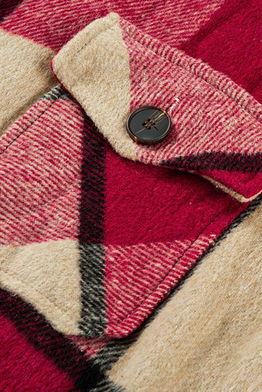 Pocketed Grid Pattern Overcoat