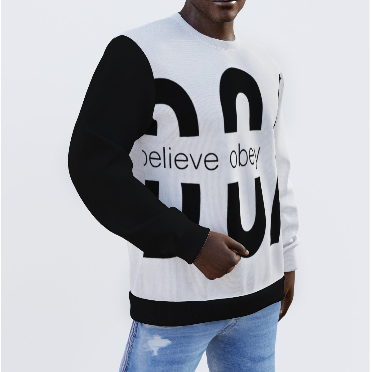 BOA B&W Two Tone Sweatshirt