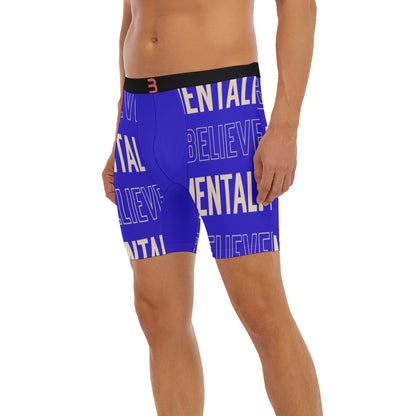 Believer Mentality Men's Long Boxer Briefs