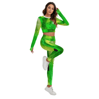 BOA Women's Sport Set With Backless Top And Leggings