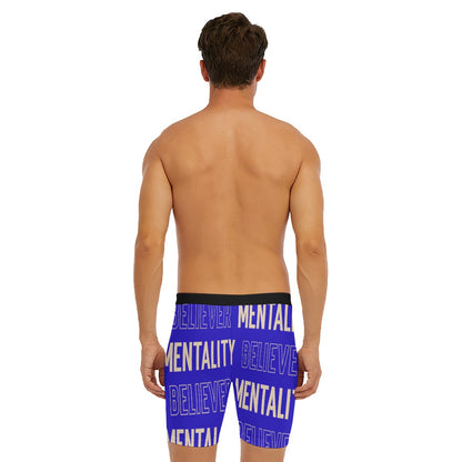 Believer Mentality Men's Long Boxer Briefs