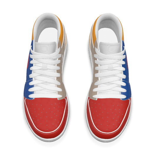 Men's Low State Leather Stitching Shoes (Dunks)