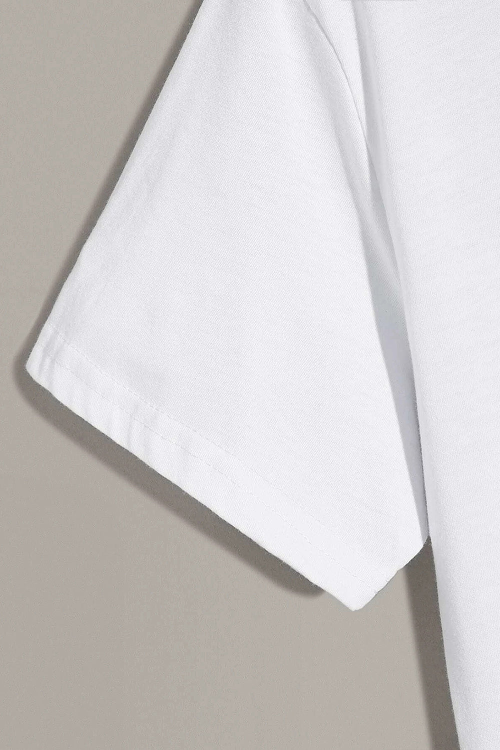 Letter Print Sheath Short Sleeve Men's T Shirt