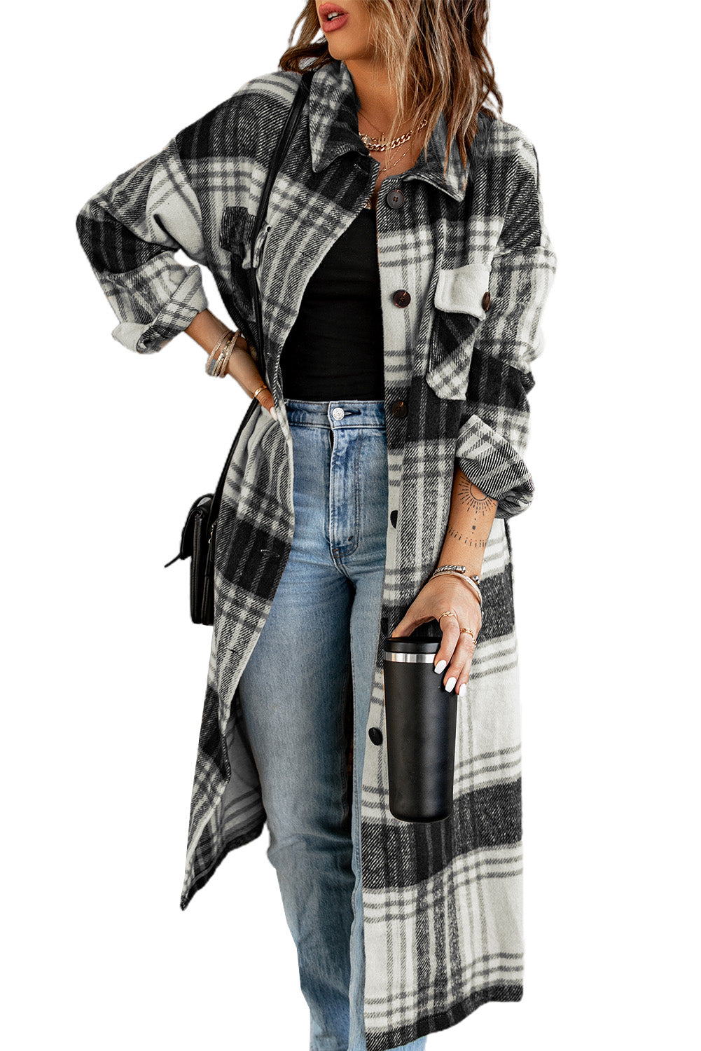 Pocketed Grid Pattern Overcoat