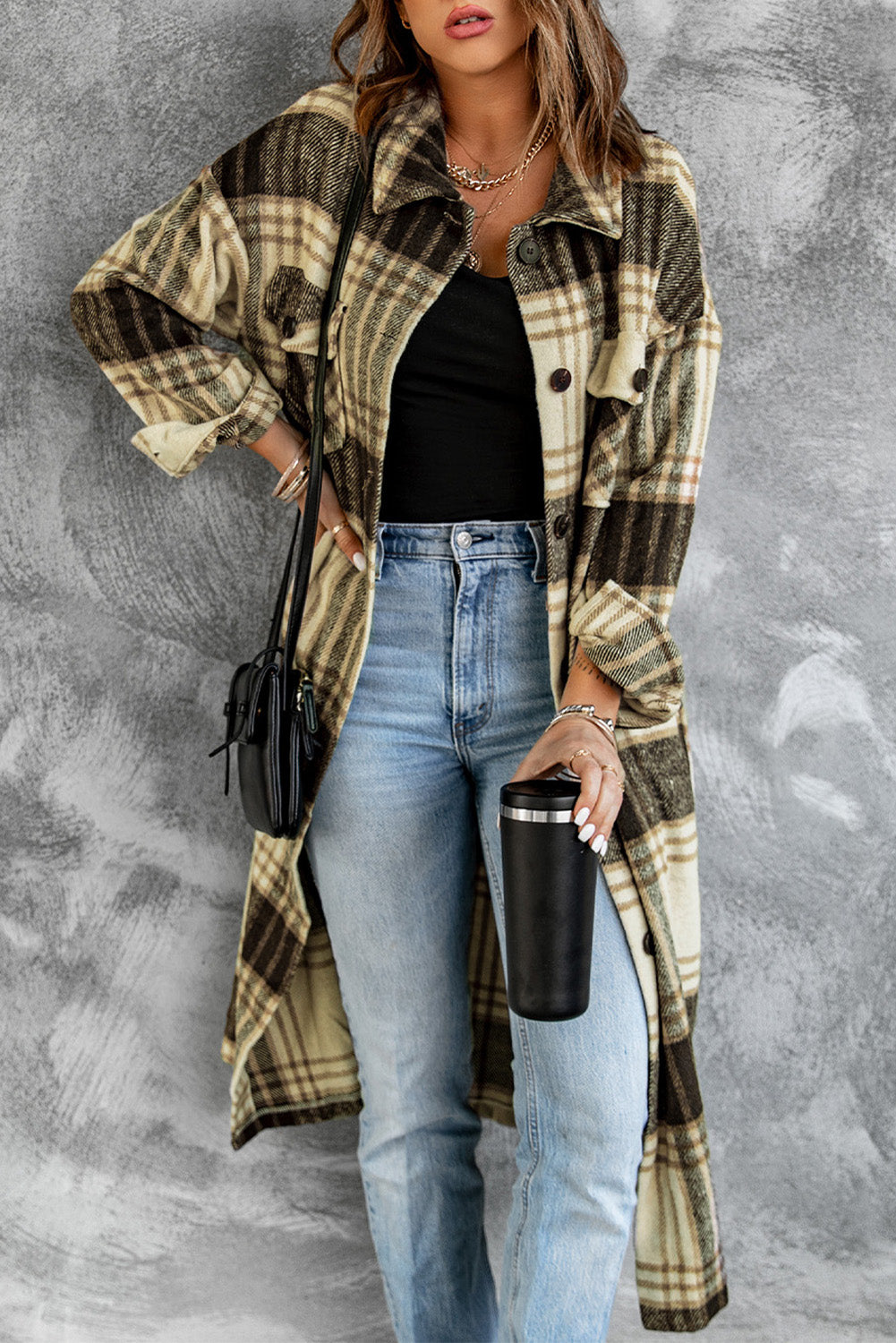 Pocketed Grid Pattern Overcoat