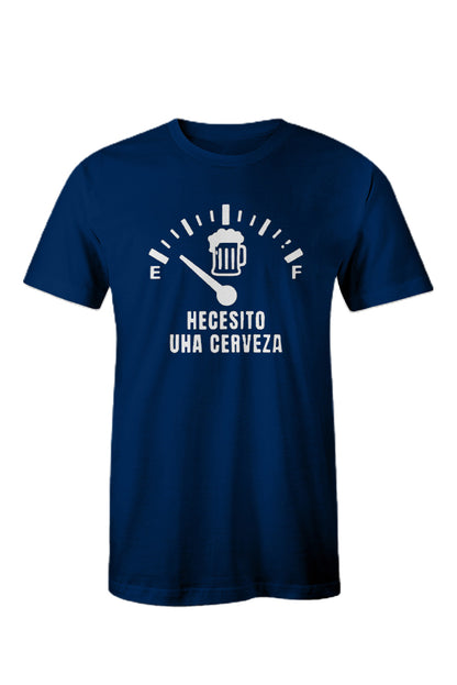 Crew Neck Slogan Letter Print Men's Graphic Tee