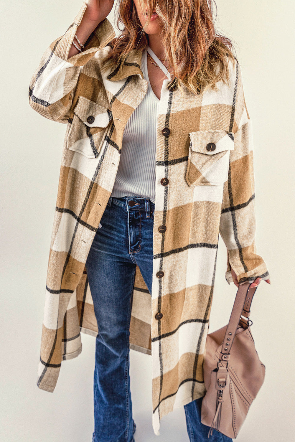 Pocketed Grid Pattern Overcoat