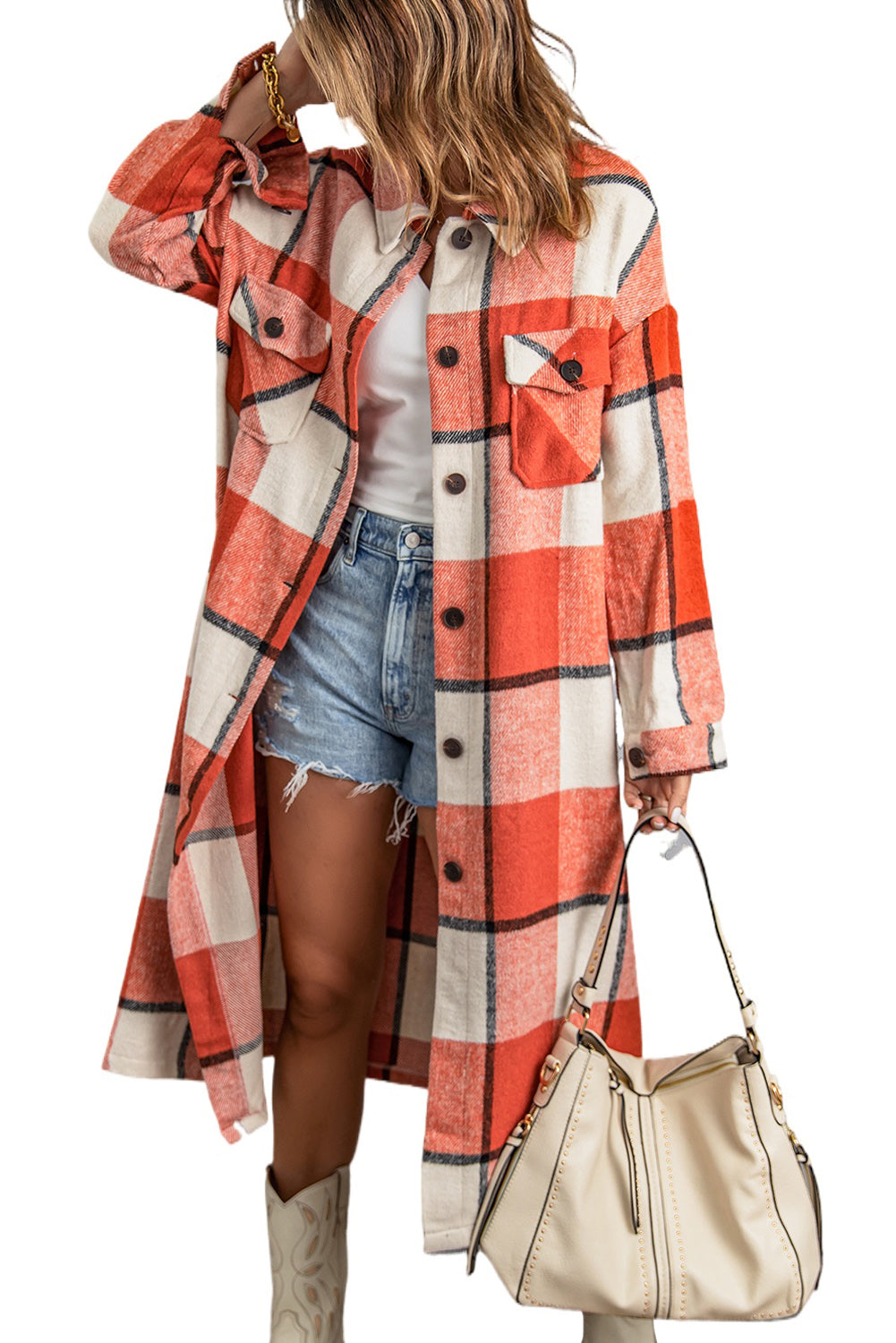 Pocketed Grid Pattern Overcoat