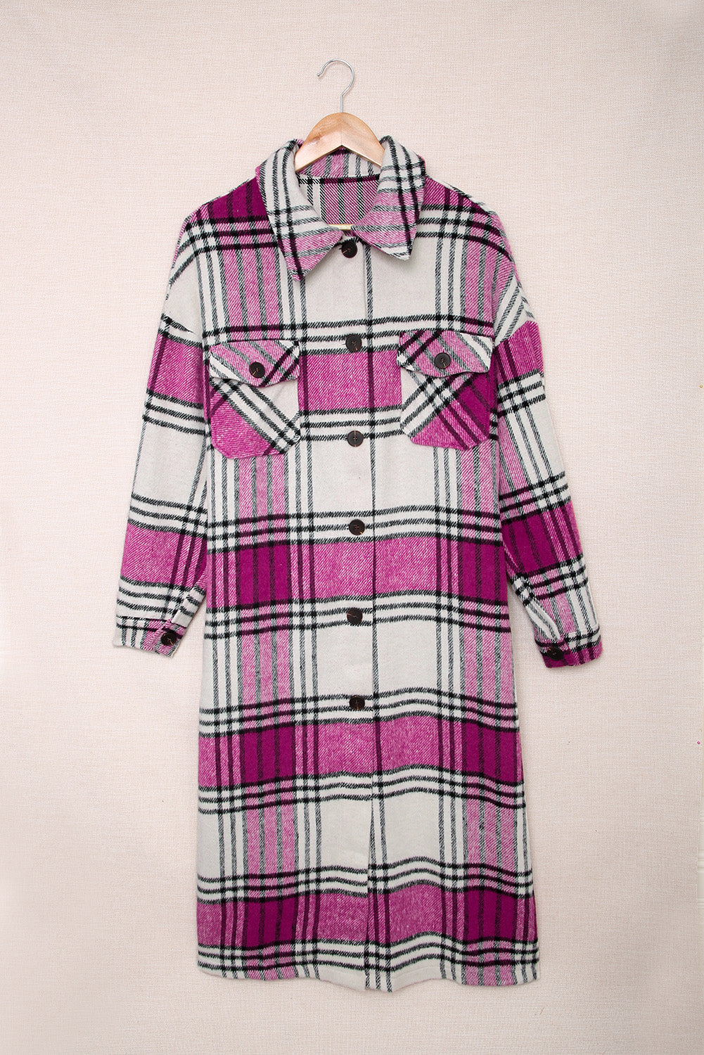 Pocketed Grid Pattern Overcoat