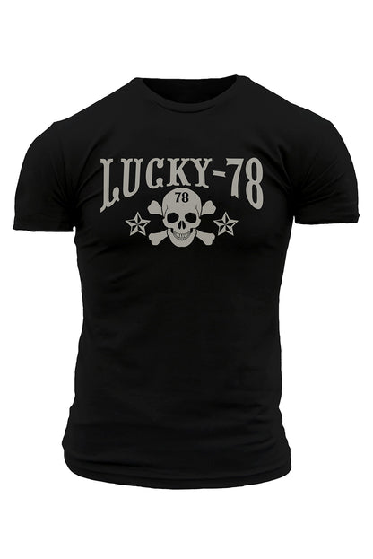 Crew Neck Slogan Letter Print Men's Graphic Tee